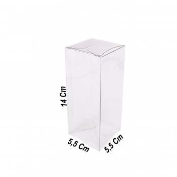 Asetat Kutu 5.5X5.5X14 CM - 50 Adet Asetat Kutu 5.5X5.5X14 CM - 50 Adet