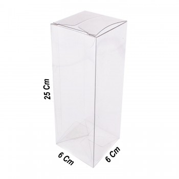 Asetat Kutu 6X6X25 CM - 25 Adet Asetat Kutu 6X6X25 CM - 25 Adet