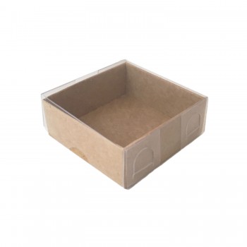 Asetat Kutu Altı Karton 5X5X2,2 CM - 50 Adet Kraft Asetat Kutu Altı Karton 5X5X2,2 CM - 50 Adet Kraft