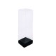 Asetat Kutu Altı Karton 5X5X20 CM - 25 Adet  Siyah