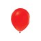 Metalik  Balon 12 İnç Baskısız - 100 Adet  Kırmızı