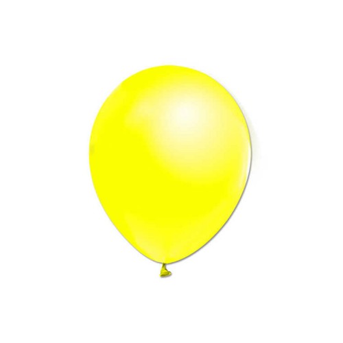 Metalik  Balon 12 İnç Baskısız - 100 Adet  Sarı
