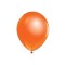 Metalik  Balon 12 İnç Baskısız - 100 Adet  Turuncu