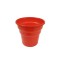 Plastik Meşrubat Bardağı - 25 Adet  Kırmızı