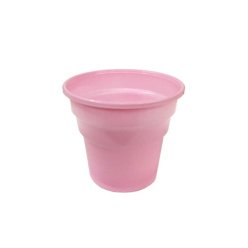 Plastik Meşrubat Bardağı - 25 Adet  Pembe