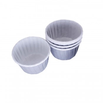 Cupcake Kalıbı Büyük Boy Düz Renk 62*40 MM - 100 Adet Gri Cupcake Kalıbı Büyük Boy Düz Renk 62*40 MM - 100 Adet Gri