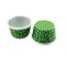 Cupcake Kalıbı Büyük Boy 62*40 Mm - 50 Adet  Puantiyeli  Yeşil
