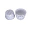 Cupcake Kalıbı Büyük Boy 62*40 Mm - 100 Adet  Puantiyeli Gümüş