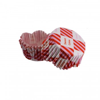Cupcake Kalıbı Pet Kapsül Kırmızı Bembe Kare Desen Dalgalı Kek Kalıbı 65X38 MM - 100 Adet Cupcake Kalıbı Pet Kapsül Kırmızı Bembe Kare Desen Dalgalı Kek Kalıbı 65X38 MM - 100 Adet