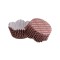 Cupcake Kalıbı Pet Kapsül Dalgalı Sweets Yazılı Kek Kalıbı 65X38 MM - 100 Adet