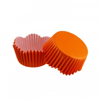 Cupcake Kalıbı Pet Kapsül Dalgalı Kek Kalıbı 65X38 MM - 100 Adet Turuncu Cupcake Kalıbı Pet Kapsül Dalgalı Kek Kalıbı 65X38 MM - 100 Adet Turuncu