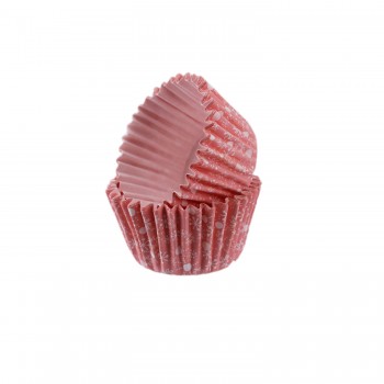 Cupcake Kalıbı Pet Kapsül Kek Kalıbı48X34 MM - 100 Adet Kar Desenli Pembe Cupcake Kalıbı Pet Kapsül Kek Kalıbı48X34 MM - 100 Adet Kar Desenli Pembe