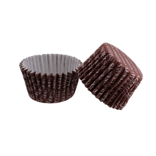 Cupcake Kalıbı Pet Kapsül  Kek Kalıbı 48X34 MM - 100 Adet  Sweets