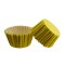 Cupcake Kalıbı Pet Kapsül  Kek Kalıbı 48X34 MM - 100 Adet  Sarı