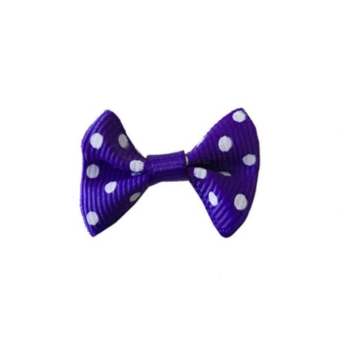 Fiyonk Hazır Papyon Puanlı 2.5 Cm - 100 Adet  Mor