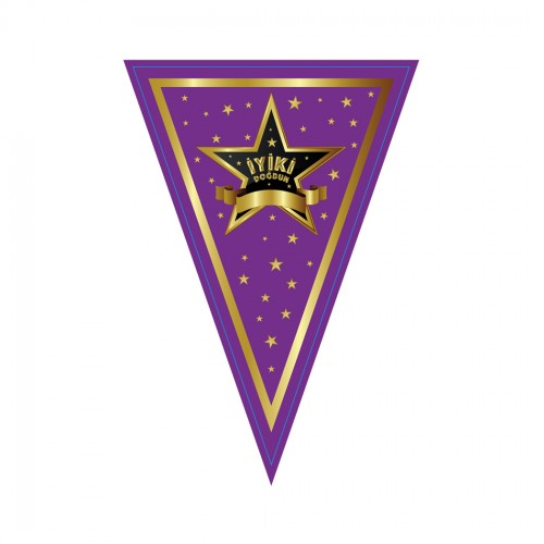 Flama İyiki Doğdun Yıldızlı 10 Lu