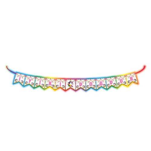Unicorn Temalı İyiki Doğdun SİMLİ Set Uzar Yazı