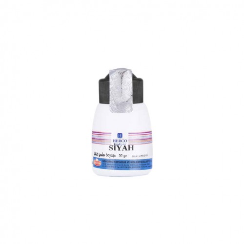 Gıda Boyası Sıvı 50 Mg  Siyah