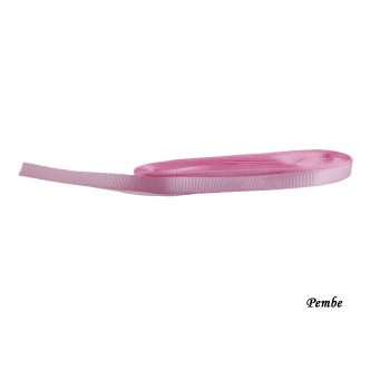 Grogren  Kurdele 1 Cm Yerli - 10 Metre  Pembe