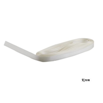 Grogren  Kurdele 1 Cm Yerli - 10 Metre  Krem
