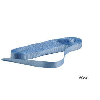 Grogren  Kurdele 1 Cm Yerli - 10 Metre  Mavi