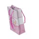 İp Saplı Karton Çanta Hoşgeldin Bebek Tavşanlı 11X17 CM - 25 Adet  Mavi