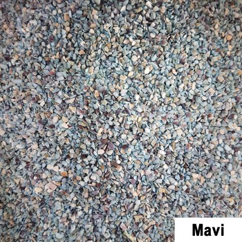 Kabuk Kumu - Öğütülmüş Deniz Kabuğu  Mavi