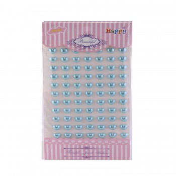 Kalp Kristal Stıcker - 77 Adet Mavi Kalp Kristal Stıcker - 77 Adet Mavi