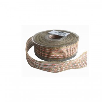 Kanaviçe Kurdele Kenarı Fitilli 2.5 CM  - 10 Metre  Pembe