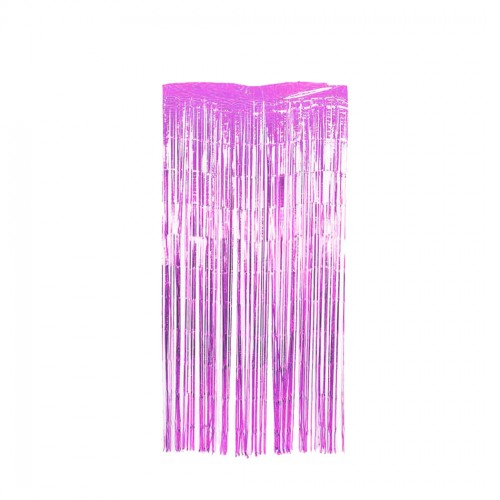 Kapı Perdesi Metalize - Kapı Banner 100X200 CM Pembe Kapı Perdesi Metalize - Kapı Banner 100X200 CM Pembe