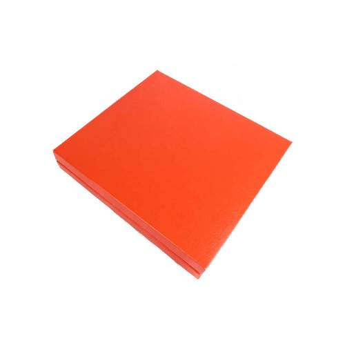 Karton Çikolata Kutusu 16'lı Separatörlü 23.5 X 22.5 CM   Kırmızı