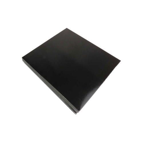 Karton Çikolata Kutusu 16'lı Separatörlü 23.5 X 22.5 CM   Siyah