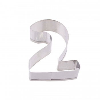 Kek Kurabiye Ve Pasta Kalıbı Metal 2 Sayı Büyük Boy Rakam 8.5 CM Kek Kurabiye Ve Pasta Kalıbı Metal 2 Sayı Büyük Boy Rakam 8.5 CM