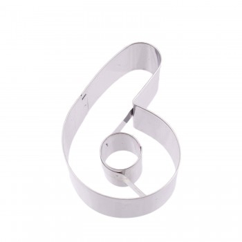 Kek Kurabiye Ve Pasta Kalıbı Metal 6 Sayı Büyük Boy Rakam 8.5 CM Kek Kurabiye Ve Pasta Kalıbı Metal 6 Sayı Büyük Boy Rakam 8.5 CM