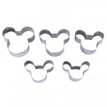 Kek Kurabiye Ve Pasta Kalıbı Metal 5 Li Set Mickey Mause Kek Kurabiye Ve Pasta Kalıbı Metal 5 Li Set Mickey Mause