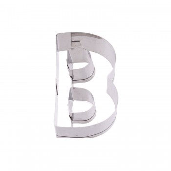 Kek Kurabiye Ve Pasta Kalıbı Metal B Harfİ Büyük Boy Alfabe 8.5 CM Kek Kurabiye Ve Pasta Kalıbı Metal B Harfİ Büyük Boy Alfabe 8.5 CM