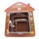 Kek Kurabiye Ve Pasta Kalıbı Metal Kare 3 Lü Set 021