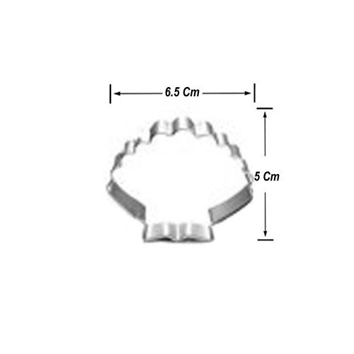 Kek Kurabiye Ve Pasta Kalıbı Metal Şekilli Deniz Kabuğu 6.5X5 CM Kek Kurabiye Ve Pasta Kalıbı Metal Şekilli Deniz Kabuğu 6.5X5 CM