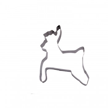 Kek Kurabiye Ve Pasta Kalıbı Metal Şekilli Geyik Modeli 10X10 CM Kek Kurabiye Ve Pasta Kalıbı Metal Şekilli Geyik Modeli 10X10 CM