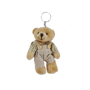 Kıyafetli Peluş Ayıcık Anahtarlık Erkek Model Kıyafetli Peluş Ayıcık Anahtarlık Erkek Model