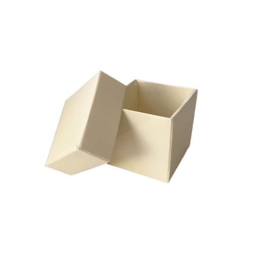 Komple Karton Kutu 5X5X5 CM - 50 Adet  Krem