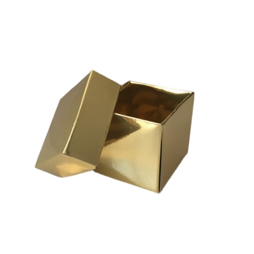 Komple Karton Kutu 5X5X5 CM - 50 Adet  Gold
