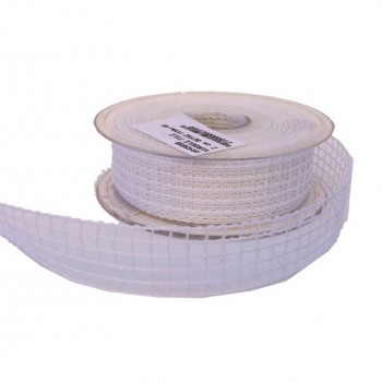 Kurdele Kanaviçe File Modeli 2 CM - 20 Metre Beyaz Kurdele Kanaviçe File Modeli 2 CM - 20 Metre Beyaz