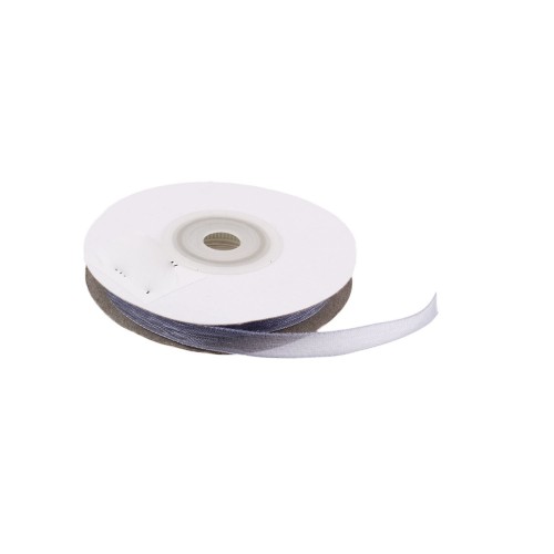 Organze Kurdele 6 MM - 22 Metre  Gümüş