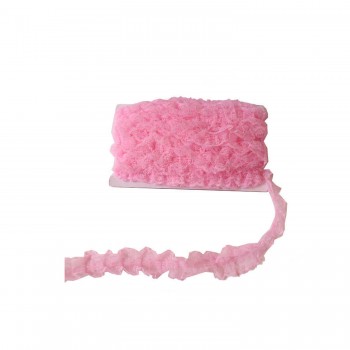 Dantelli Kurdele 4.2 Cm - 18 Metre Pembe Dantelli Kurdele 4.2 Cm - 18 Metre Pembe