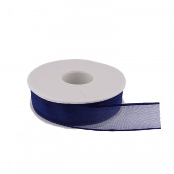 Şifon Kurdele 2.5 Cm - 20 Metre Saks Mavi Şifon Kurdele 2.5 Cm - 20 Metre Saks Mavi