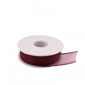 Şifon Kurdele 2.5 Cm - 20 Metre Bordo Şifon Kurdele 2.5 Cm - 20 Metre Bordo