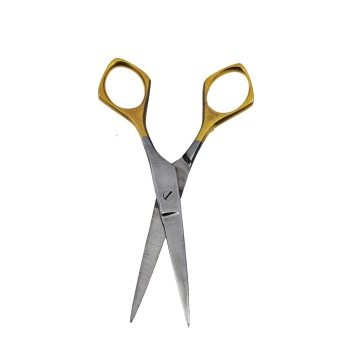 Metal Makas Sade Lüx Model Söz Nişan Makası  Altın