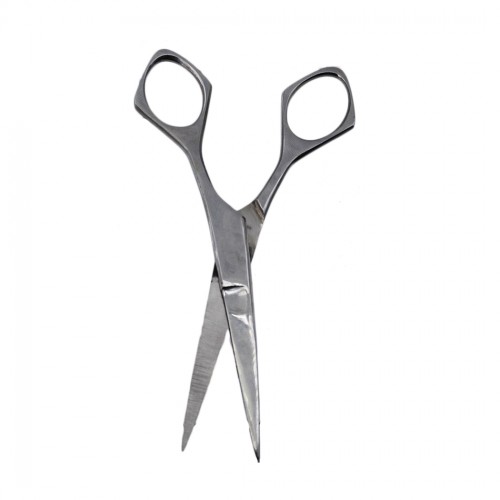 Metal Makas Sade Lüx Model Söz Nişan Makası  Gümüş