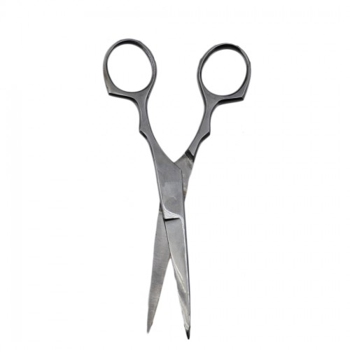 Metal Makas Sade Lüx Model 1 Söz ve Nişan Makası  Gümüş